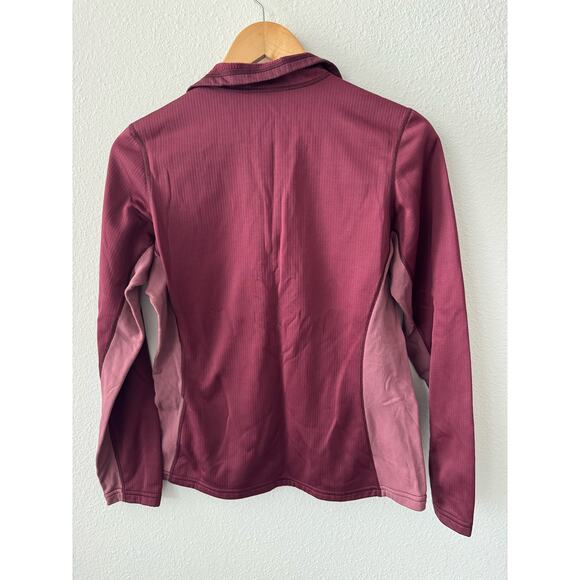 REI Polartec Two Tone Quarter Zip Jacket-Womens Size Small - Picture 4 of 6